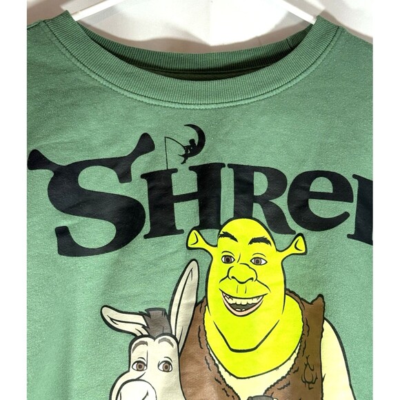 Dreamworks Shrek Green Sweatshirt Size Large - Picture 4 of 9